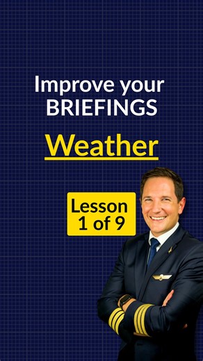 ✅HOW TO IMPROVE YOUR BRIEFINGS✅ “Most briefings fail because they’re either to long or have no structure. This is lesson 1 out of 9 on how to improve your briefings by using the WANNTRAM mnemonic. We start with the letter double U, which stands for weather. No pilot wants you to read out the entire METAR or latest ATIS weather report, NO, you should only mention the worthy highlights. For example, are there persisting thunderstorms in the vicinity of the airport. Will we encounter any fog and ar