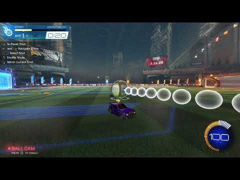 Trying to hit a flip reset in rl