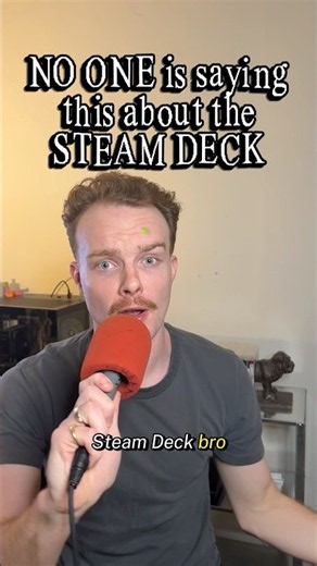 No one is talking about one of the KEY features of the Steam Deck?! #steamdeck #pcgaming #handheld