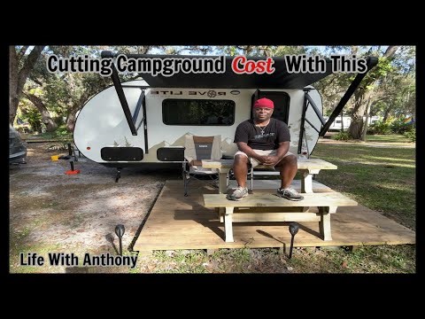 My Tiny RV Life | Cutting Campground Cost With This | New Walking Shoes | Chicken/ Vegetable Dinner