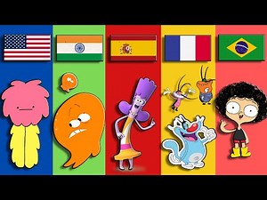 Cartoons From Different Countries | Pt.12