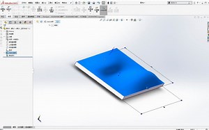 SOLIDWORKS软件 ——自由形命令的使用