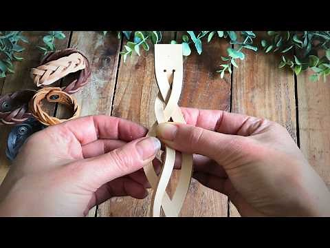 EASIEST Mystery Braid Ever! | 3 Strand Leather Magic Bracelet Tutorial