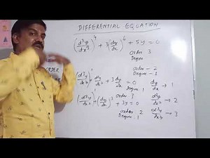 DCET - Differential Equation (part 1)