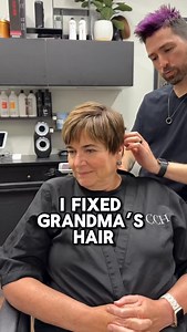 Grandma got her pixie haircut done somewhere else…and I had to fix it! 😁✂️ Short hair can be tricky—every little detail shows. One small mistake? Instantly noticeable. 👀 That’s why I love pixie cuts. They demand precision, focus, and yes…my little bit of OCD kicks in! 🤓🤣 Pixies aren’t just haircuts—they’re my cup of tea. ☕️ #tampa #tampahairstylist #hairstylist #losangeles #losangeleshairstylist #haircut #haireducation #puertorico #puertoricohairstylist #hair #pixiehaircut | robertotorres.ha