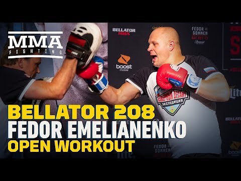 Fedor Emelianenko Bellator 208 Workout Highlights - MMA Fighting