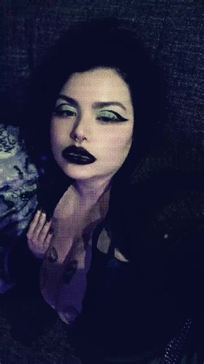 🖤🥀 #goth #gothgirl #blacklipstick #fyp