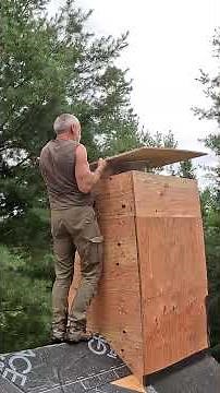 Building a cozy cabin bedroom from scratch #cabinlife #homestead #construction