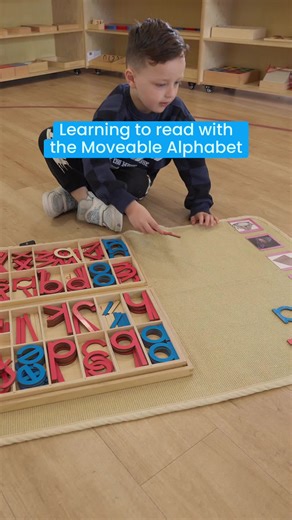 Montessori Reading Development for Children
