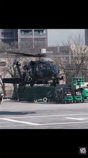 motorcycle mounted on helicopter #Helicopter #밀리터리아미 #armykim1009 #southkoera #shorts