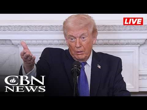 LIVE: President Trump Delivers Remarks from the White House