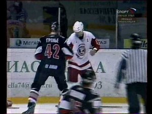 Chris Simon vs Martin Grenier Dec 8, 2008