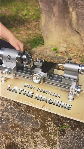 Mini Lathe, Compact Mini Lathe, Micro Lathe, Desktop Lathe, Small Turning Lathe, DIY Lathe SVANFON