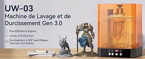 Creality UW-03 : fiche technique, tutoriel et prix Wash & Cure