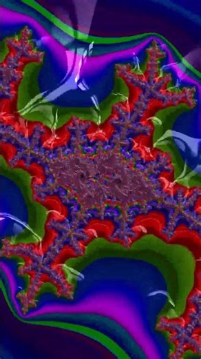 #fractal #trippy #animation Synaptic Fireworks | A Psytrance Neural Voyage