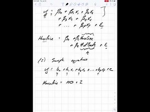 Lecture Video 4.1: Introduction to Multiple Linear Regression