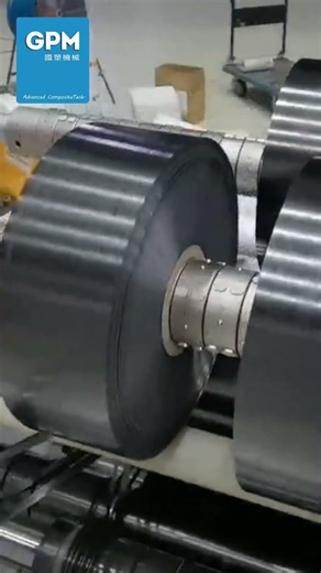 Narrow-Tape Prepreg Slitting, Carbon Fiber Unidirectional Tape Slitting and Spooling Machine#shorts