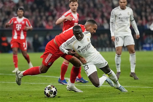 Real Madrid's Ferland Mendy injured in Madrid's win over Espanyol