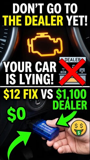 99% of Americans don't know this warning light means your car is LYING to you #carfacts