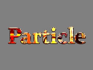 AfterEffectsとParticularで作る、粒子が集まって出現するロゴ