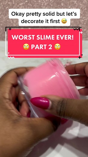 Amazon Jelly Cube Slime Review: Peach Scented Fail