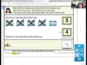 Zoom Unique Math Lesson19b: Subtraction Story Problems