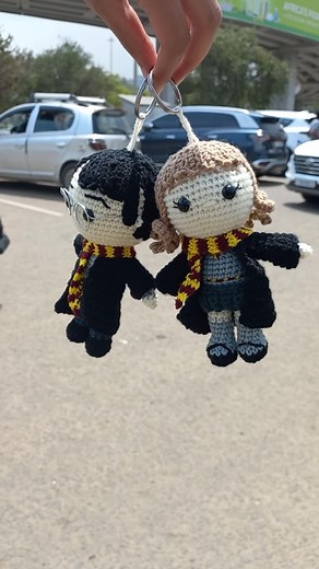 Harry Potter and Hermione Granger #adeyscrochet #adey_s #ethiopia #crochet #ethiocrochet #harrypotter #amigurumi