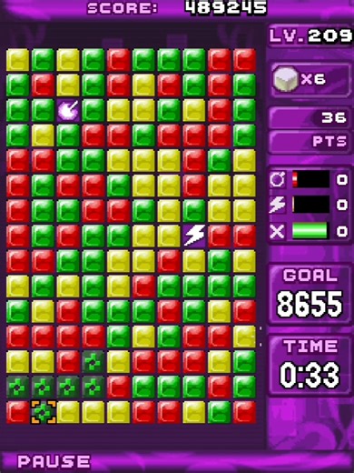 Block'D #3 Speed 497,088 Score With Lv.214 #shorts