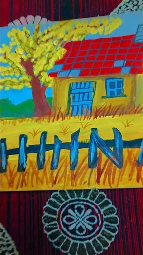 wait 🫷 for end autumn theme painting 🎨🖌️😍🥰 please subscribe my channel 🙏