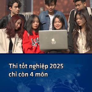 Mới đây Bộ Giáo dục và Đào tạo đã chốt phương án thi tốt nghiệp 2025 với 4 môn là Toán, Ngữ Văn, và 2 môn tự chọn. | Đại Học Thủy Lợi