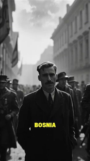 World War 1 Began with Two Shots in Sarajevo | Gavrilo Princip #shorts #history #WW1