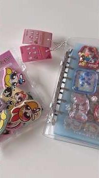 透明シール帳作り5冊目！🎀今回はパワーパフガールズ🌈🫶#ボンボンドロップシール #透明シール帳 #asmr #パワーパフガールズ