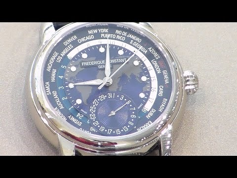 Frederique Constant Manufacture Worldtimer Watch Review