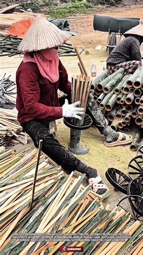 Manual Bamboo Splitting Tool: Fast & Precise for Making Bamboo Craft