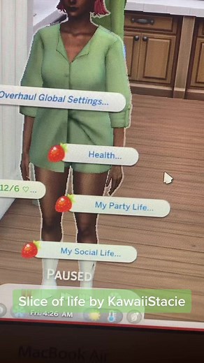 I have to have mods to play! I’m thankful for cc and mod creators for making the sims more realistic #sims4 #thesims4 #simstok #fyp #simsmods #sims4cc