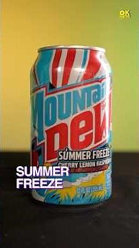 New Mountain Dew Flavors: Taste Test!
