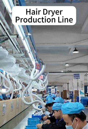 Ever wonder how hair dryers are packed?😎#factory #hairdryer #business #dryer