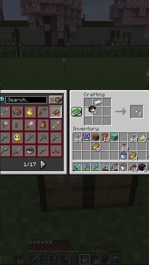 how to make shield in Minecraft #Minecraft