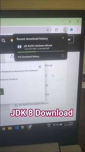 How to download and install latest version of Java JDK 8 on windows #shorts #jdk