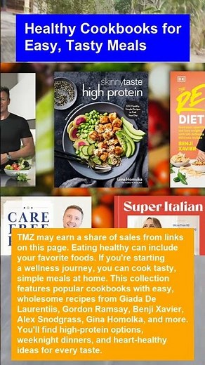 Healthy Cookbooks for Easy, Tasty Meals