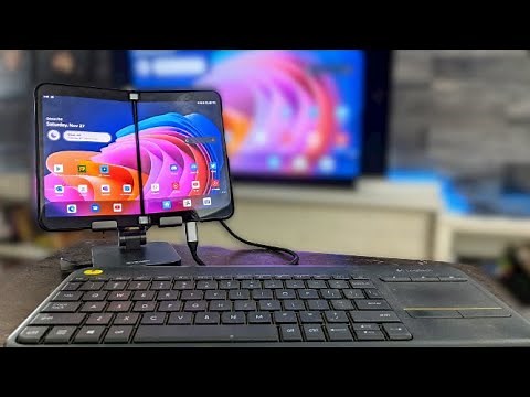 How to use Surface Duo 2 with a mouse, keyboard and monitor