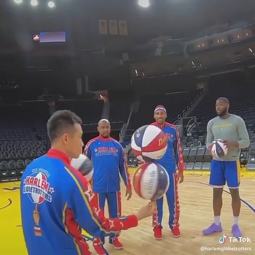 Fun Basketball Tricks with Zeus, Scooter, & Lucky ft. Eric Paschall