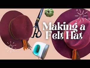 Hand Making a Felt Hat