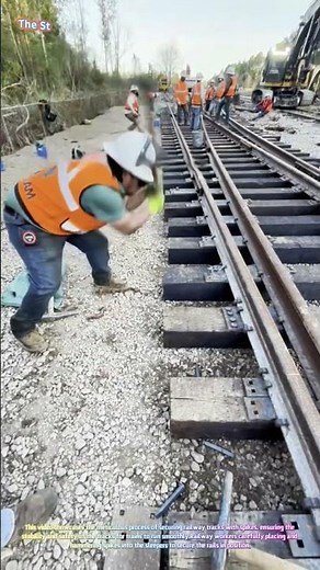 Securing Railway Tracks with Spikes 🛤️🔨