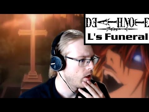 DEATH NOTE | L'S FUNERAL REACTION | IT'S INTERESTING TO SEE THIS AFTER I FINISHED THIS SHOW (Dubbed)