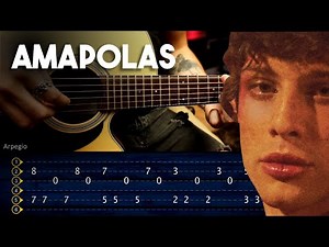 AMAPOLAS - Leo Rizz GUITARRA Tutorial | ARPEGIO Christianvib