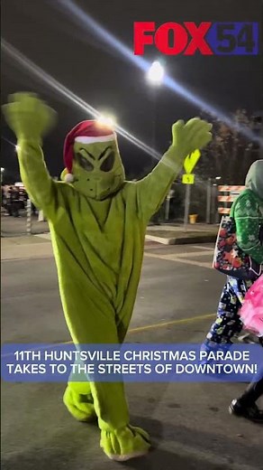 11th Annual Huntsville Christmas Parade takes to the streets of downtown