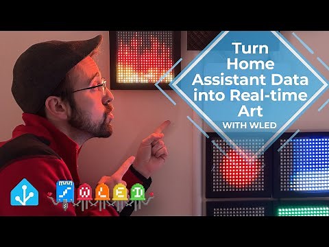 Visualizing Home Assistant Data with WLED