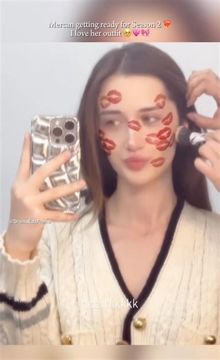 Mercan getting ready for Season 2 🥹💗🎀 #arafta #ateş #mercan #turkishseries #trending