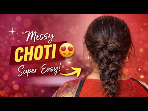 Quick & Easy Messy Fishtail Braid | Party & Wedding Choti Hairstyle | Hair By Farhat Khan